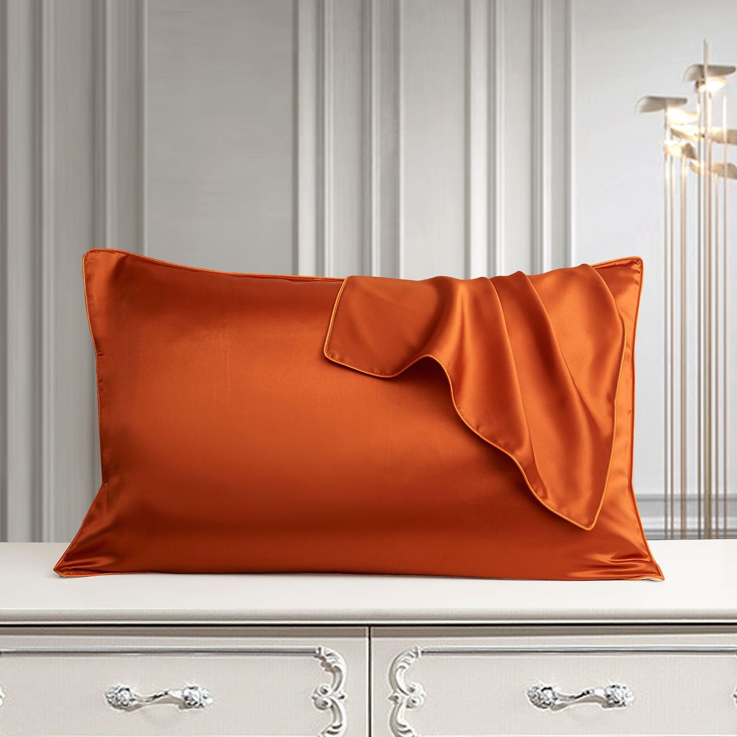 100% Mulberry Silk Pillowcase – Smooth Luxury Bedding Pillow Slip