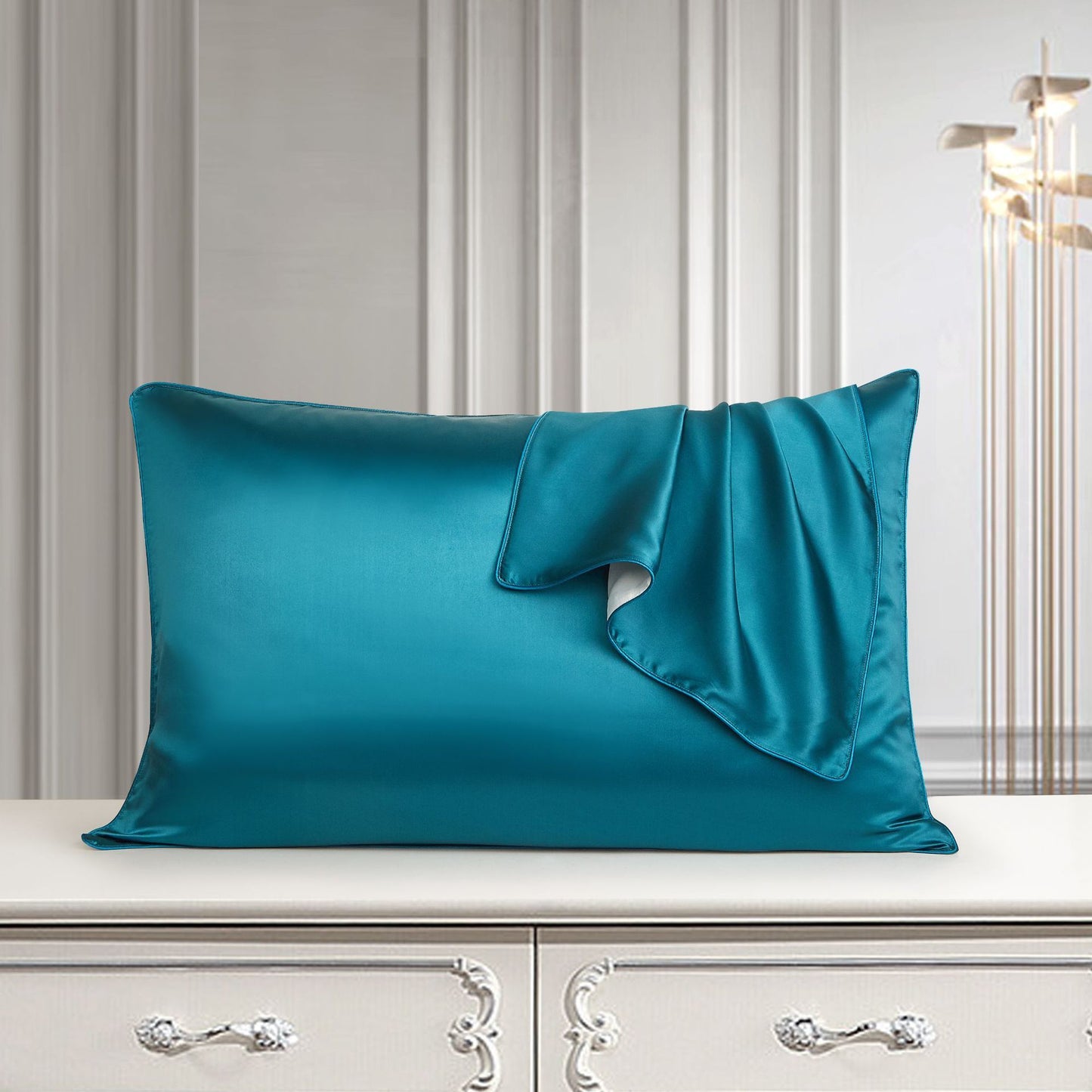 100% Mulberry Silk Pillowcase – Smooth Luxury Bedding Pillow Slip