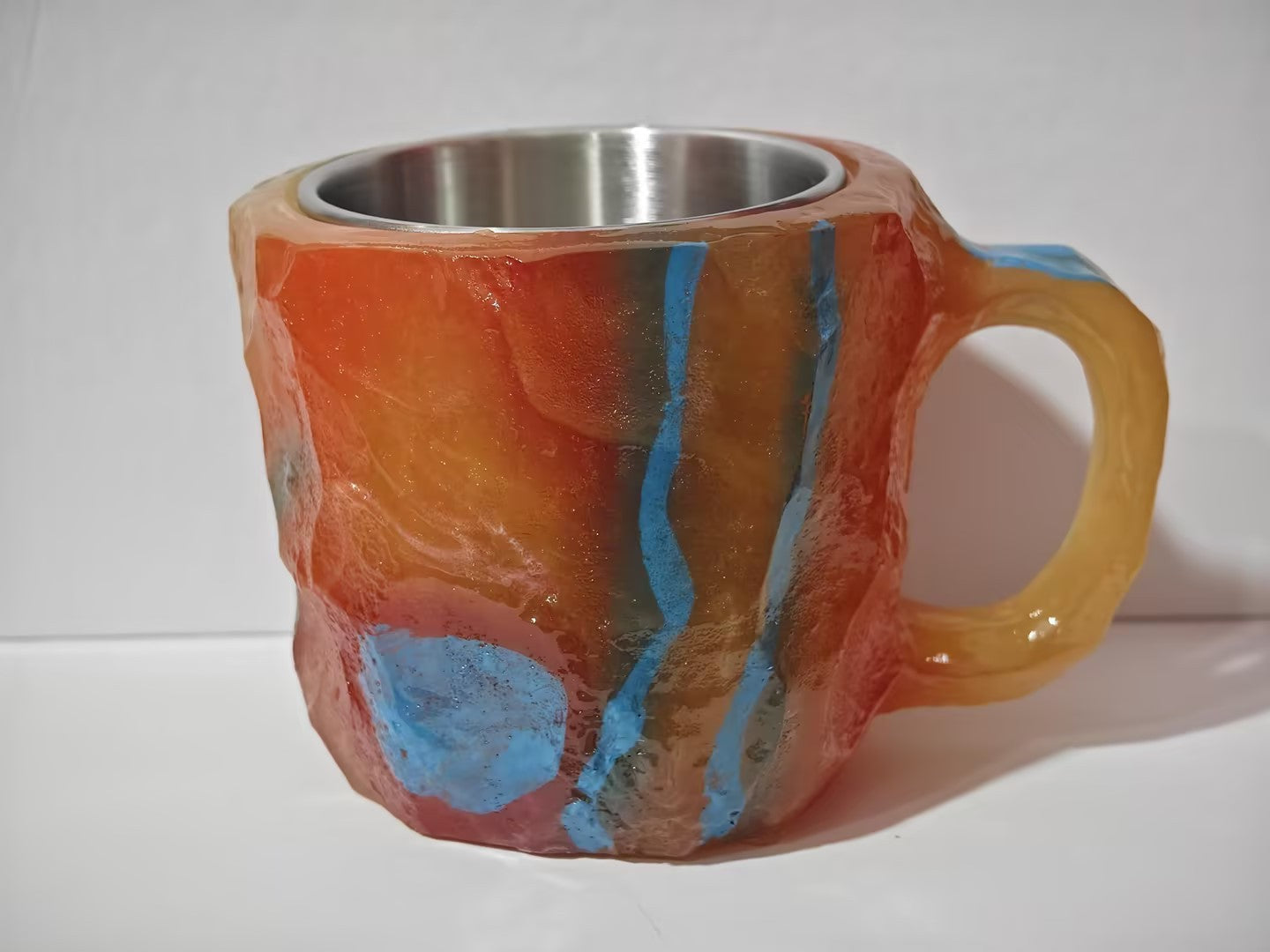 Crystal Gemstone Mug – Handcrafted 3D Mineral Coffee Cup for Unique Home Style