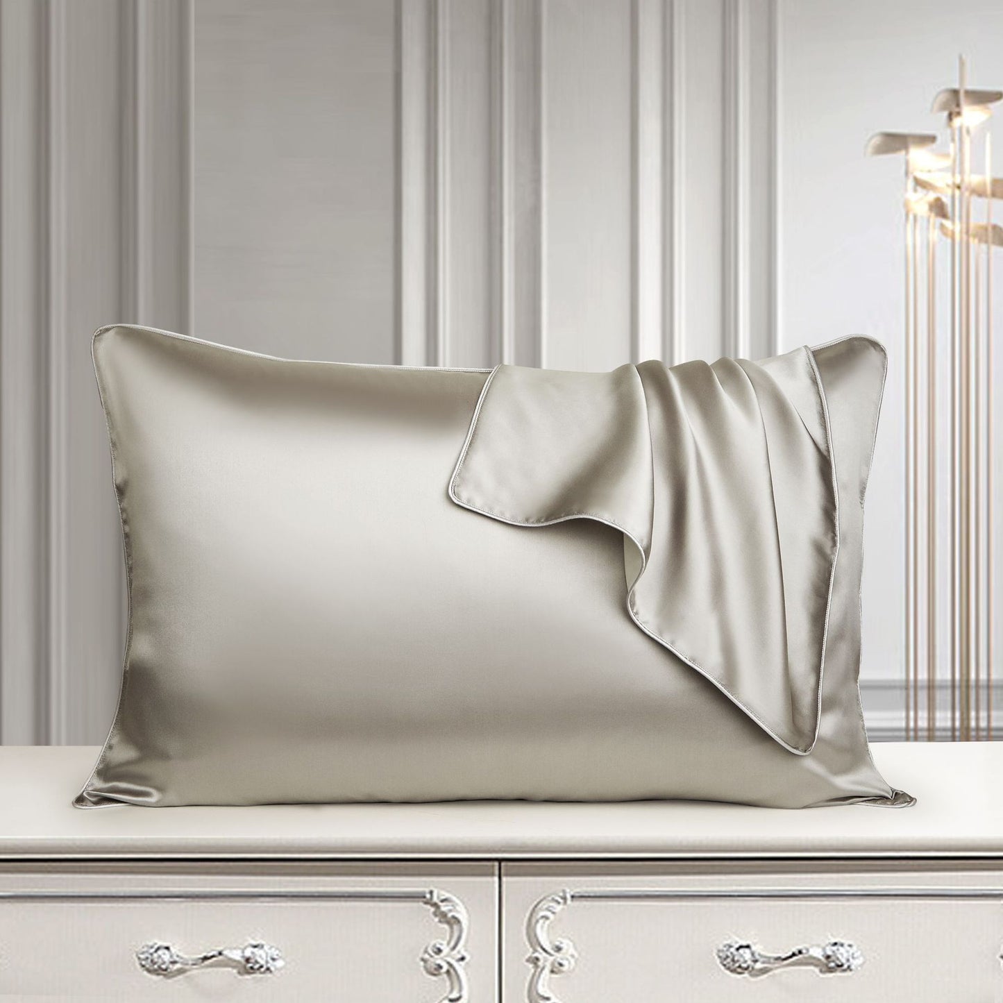 100% Mulberry Silk Pillowcase – Smooth Luxury Bedding Pillow Slip