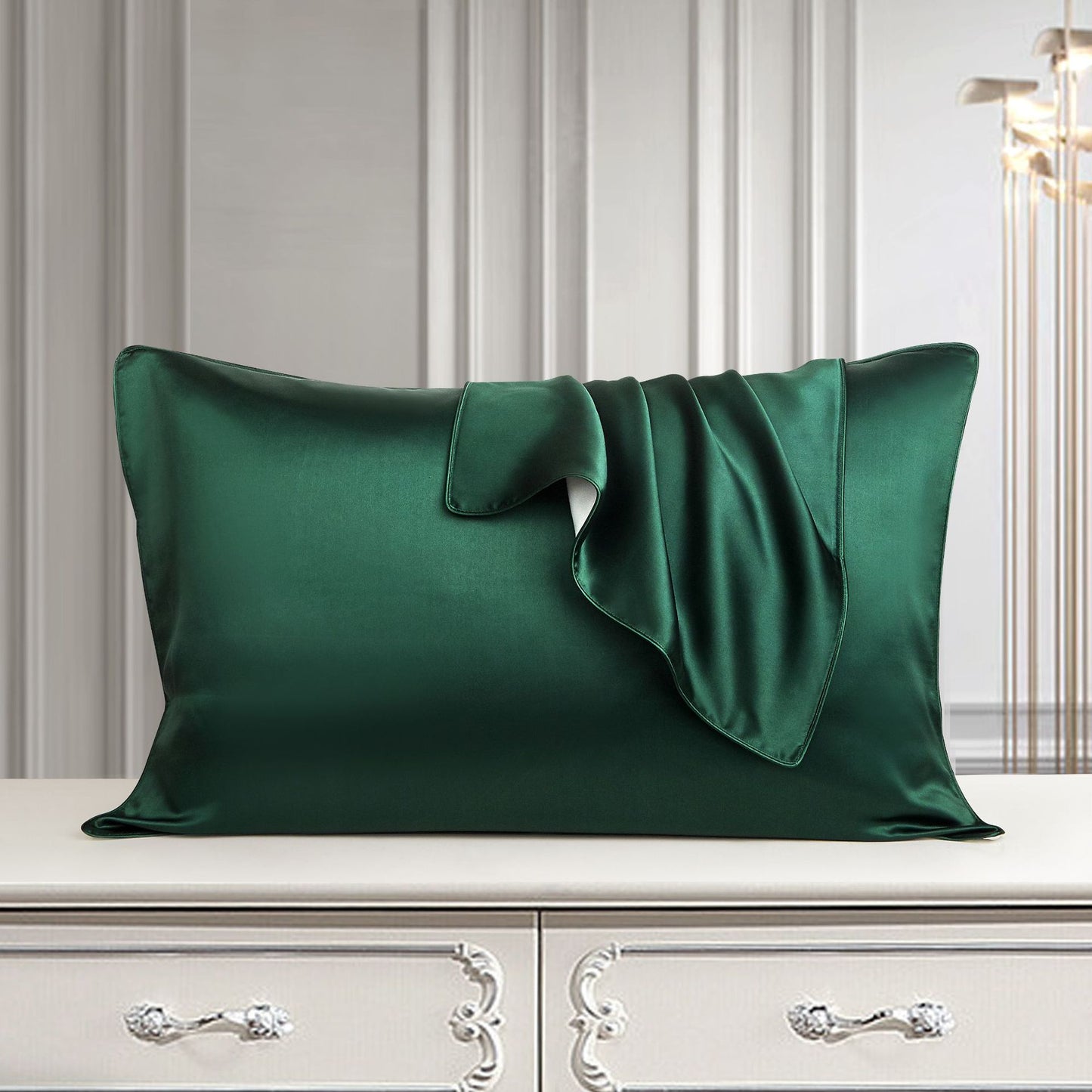 100% Mulberry Silk Pillowcase – Smooth Luxury Bedding Pillow Slip