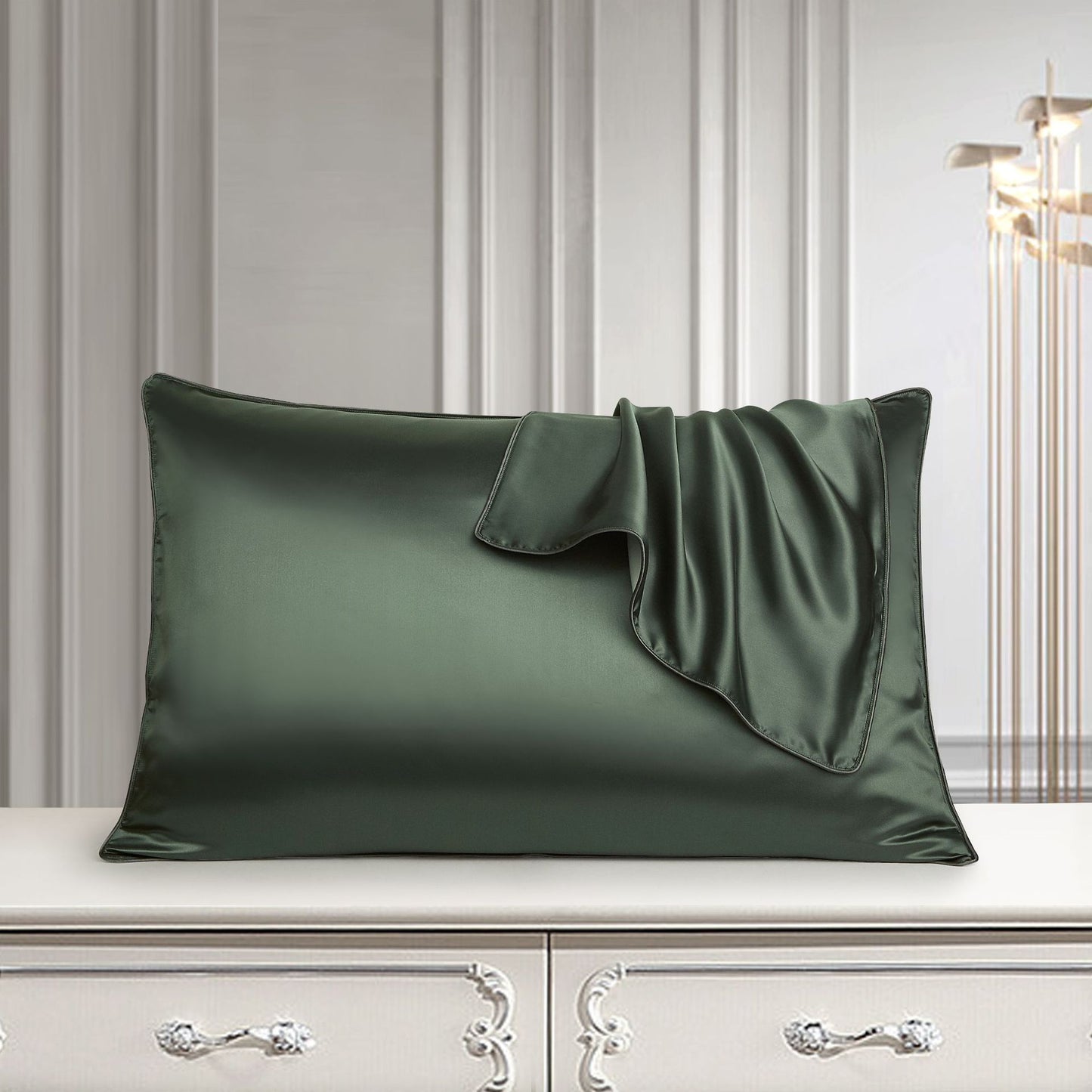 100% Mulberry Silk Pillowcase – Smooth Luxury Bedding Pillow Slip