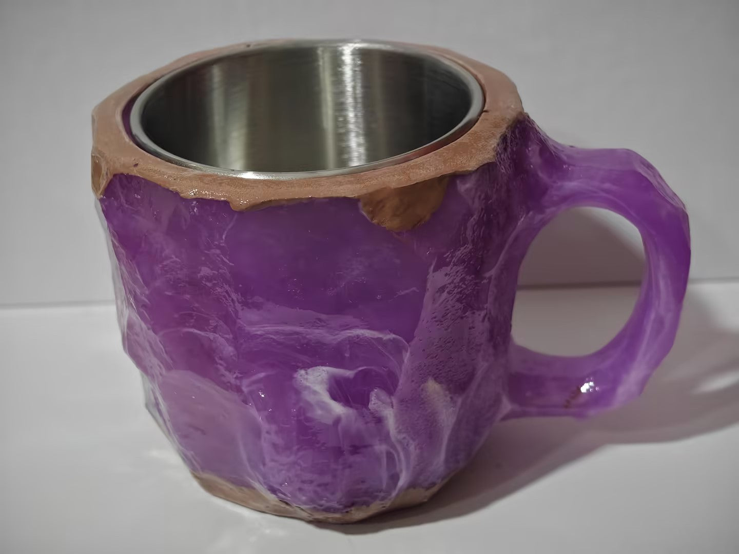 Crystal Gemstone Mug – Handcrafted 3D Mineral Coffee Cup for Unique Home Style