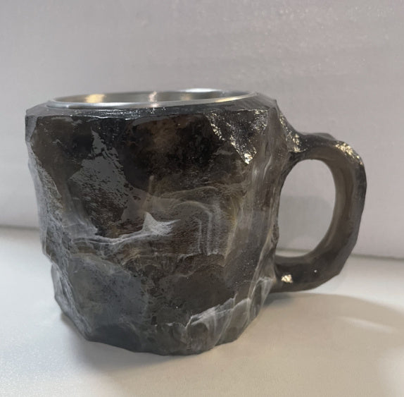 Crystal Gemstone Mug – Handcrafted 3D Mineral Coffee Cup for Unique Home Style