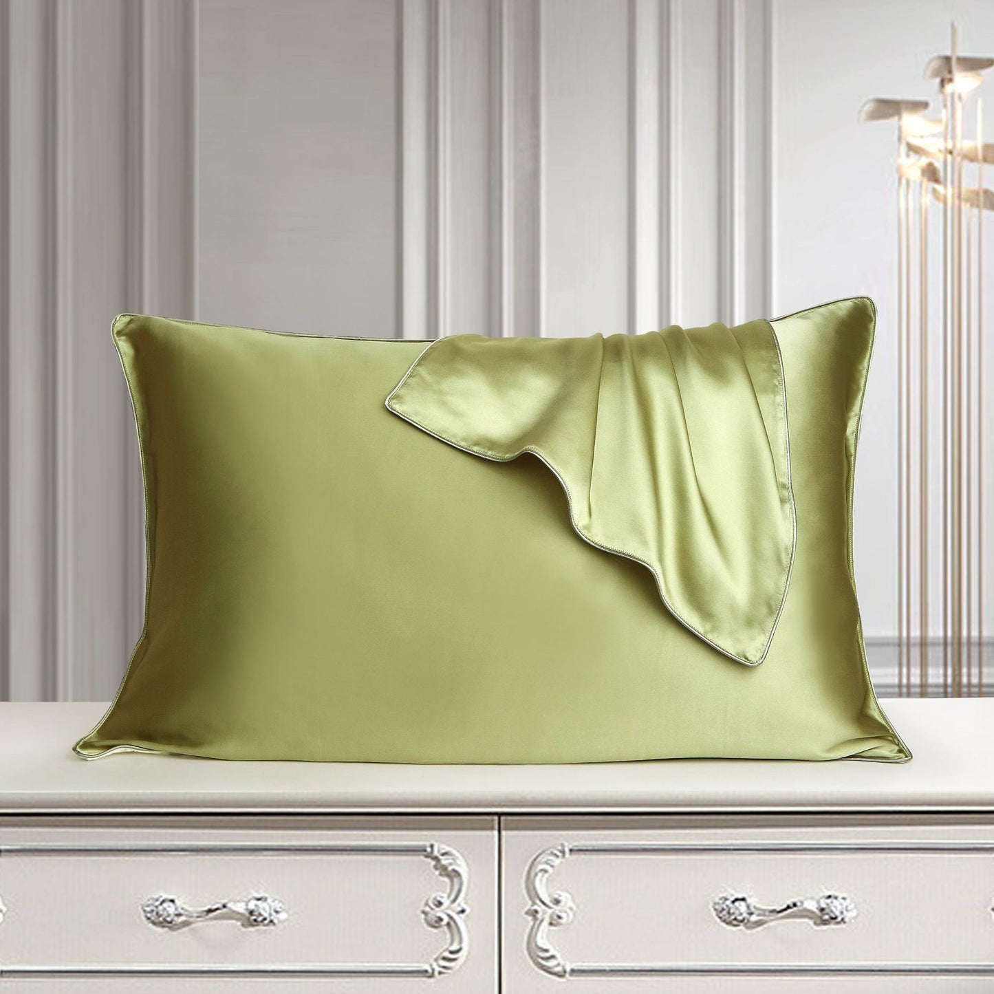 100% Mulberry Silk Pillowcase – Smooth Luxury Bedding Pillow Slip