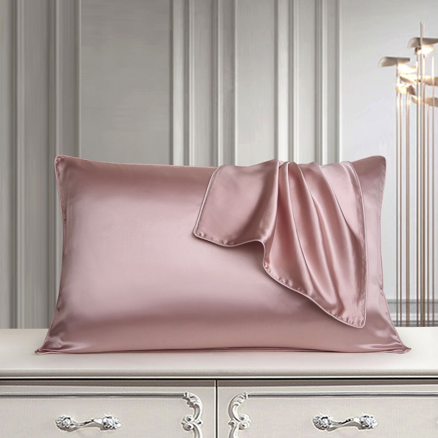 100% Mulberry Silk Pillowcase – Smooth Luxury Bedding Pillow Slip