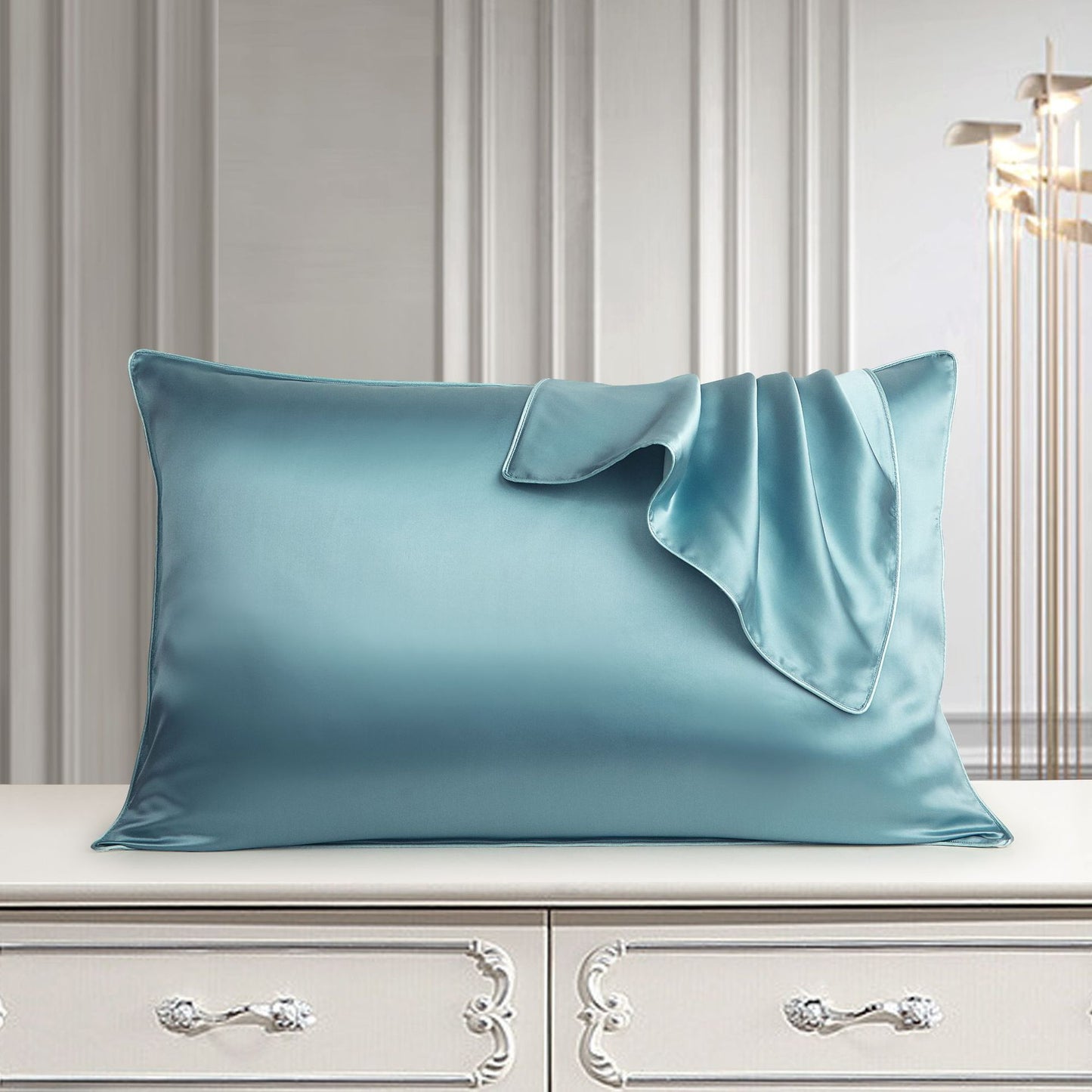 100% Mulberry Silk Pillowcase – Smooth Luxury Bedding Pillow Slip