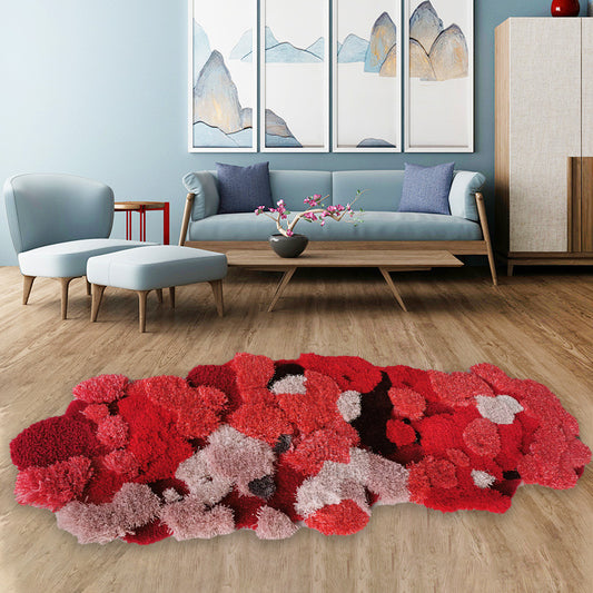 Luxury Wool Area Rug – Handcrafted Floral Design Carpet