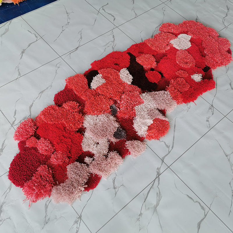 Luxury Wool Area Rug – Handcrafted Floral Design Carpet
